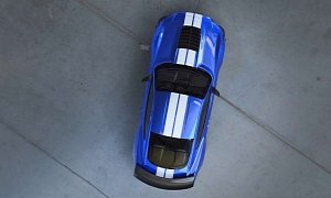 2020 Shelby GT500 Bird's-Eye Teaser Reveals the Obvious