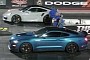 2020 Shelby GT500 Is Out for Porsche 911 Turbo S Blood, Receives Killer Blow