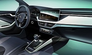 2020 Skoda Scala First Interior Photo and More Details Released