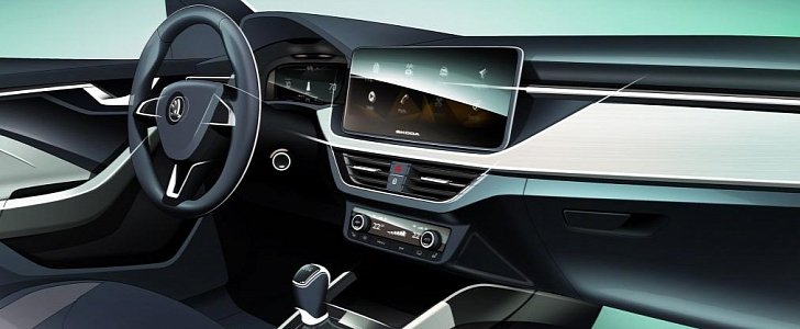 2020 Skoda Scala First Interior Photo and More Details Released -  autoevolution