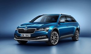 2020 Skoda Superb Scout Debuts, Is the Anti-SUV With Wood Interior