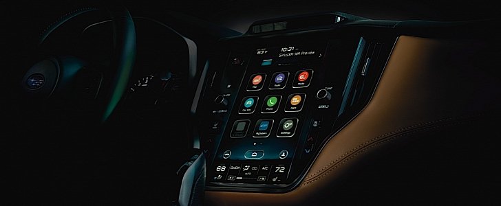 2020 Subaru Legacy interior