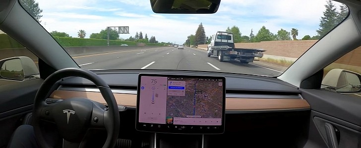 Tesla on Autopilot