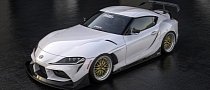 Widebody 2020 Toyota Supra Is Somehow Subtle, But Not The Wing