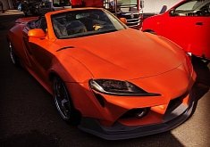2020 Toyota Supra Convertible Is a Japanese BMW Z4, Has Folding Hardtop