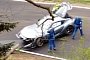 2020 Toyota Supra Crashes at Nurburgring, Front End Torn Apart