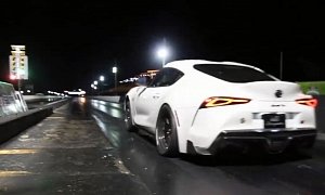 2020 Toyota Supra Does 9s 1/4-Mile, Still On Factory Turbo