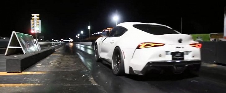 2020 Toyota Supra Does 9s 1/4-Mile
