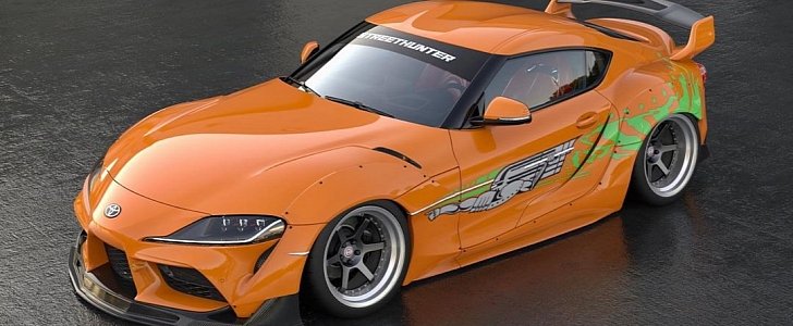 2020 Toyota Supra "Fast & Furious" rendering