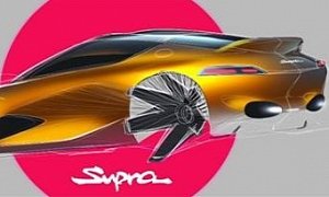 2020 Toyota Supra "Futuro" Concept Looks Like a Coke Bottle