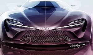 2020 Toyota Supra "Lexus" Concept Looks Like a Luxury Vessel
