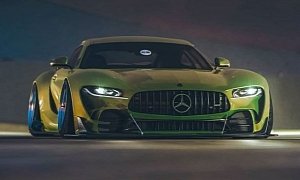 2020 Toyota Supra Looks Like a Mercedes-AMG GT R in Wild Rendering
