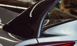 2020 Toyota Supra "Mk IV" Carbon Wing Looks Spot On