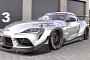 2020 Toyota Supra Pandem Widebody Gets Crazy Canards, Is a Downforce Monster
