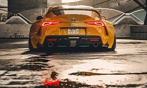 2020 Toyota Supra "Plus Size" Has the Widest Hips