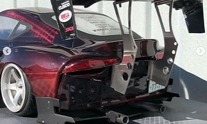 2020 Toyota Supra RC Model Looks Amazing, Has Huge Wing