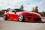 2020 Toyota Supra "Red Ruby" Looks Like a Baby LFA