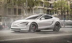 2020 Toyota Supra Rendered as Joint Venture With Ferrari, Tesla or Peugeot