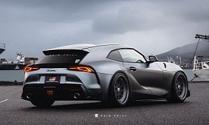 2020 Toyota Supra Shooting Brake Rendered as The BMW Z4M Coupe We Need