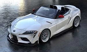 2020 Toyota Supra Speedster Concept Looks Better Than the BMW Z4