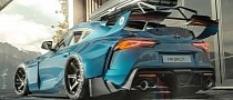 2020 Toyota Supra "Split Wing" Is a Tuner Family Car