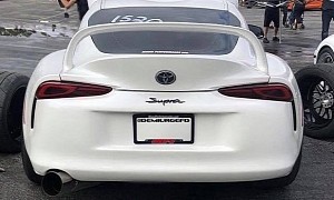 2020 Toyota Supra with Mk IV "Butt Lift" Looks Spot On