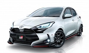 2020 Toyota Yaris Gets TRD and Modellista Body Kits in Japan
