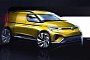 2020 Volkswagen Caddy Previewed by Sporty Design Sketches