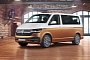 2020 Volkswagen Transporter T6.1 Previewed, EV Coming With Two Battery Options