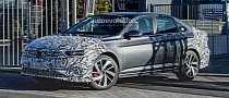 2020 VW Jetta GLI Spied With Less Camo Near Nurburgring, Isn't for Europe