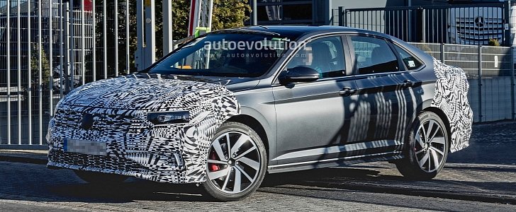 2020 VW Jetta GLI Spied With Less Camo Near Nurburgring, Isn't for Europe