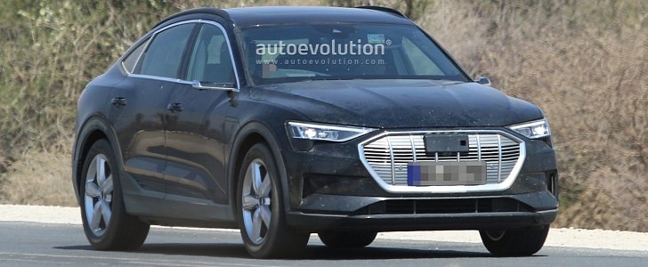 2021 Audi e-tron Sportback Spied in Full, Is Your Electric BMW X4 Rival