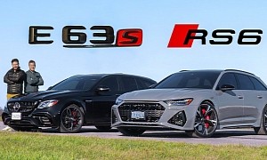 2021 Audi RS6 Smashes Mercedes-AMG E63 S in a Drag Race After On-Track Tuning