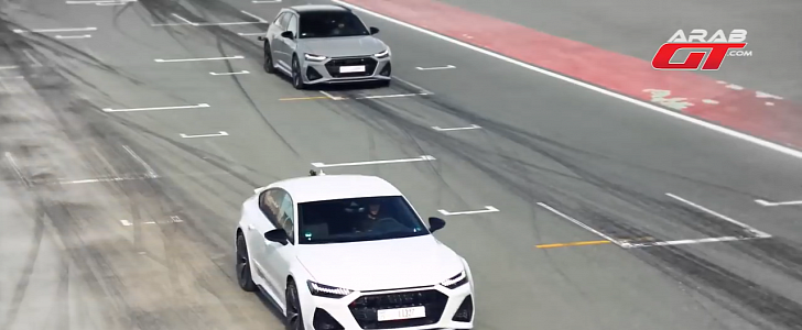 2021 Audi RS6 Wagon Drag Races RS7, Obliteration Is Total