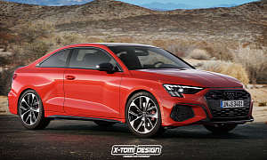 2021 Audi S3 Coupe Rendering Looks Like a Front-Wheel Drive Sports Car