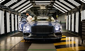 2021 Bentley Flying Spur V8 Starts Production, Packs 550 PS