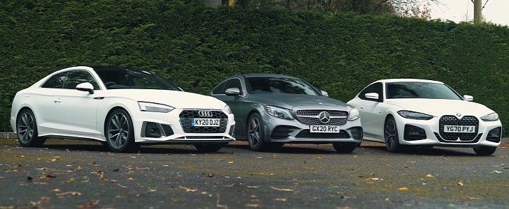 2021 BMW 4 Series vs Audi A5 vs Mercedes C-Class: What's the Best German Coupe?
