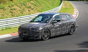 2021 BMW iNext Caught on the Nurburgring, Still Doesn’t Show Its Body