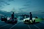 2021 BMW M4 Chasing 2021 M3 in European Port Looks Like Video Game Cinematic