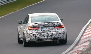 2021 BMW M3 Proves It Can Drift in Nurburgring Spy Video