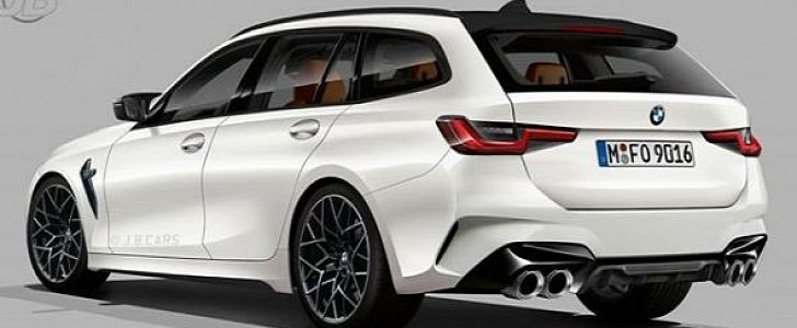 2021 BMW M3 Touring Rendered