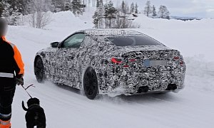 2021 BMW M4 Coupe Spied Winter Testing, Looks Ready to take on C 63 and RS5