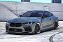 2021 BMW M4 Coupe With M8 Kidney Grilles Is Much Easier on the Eyes