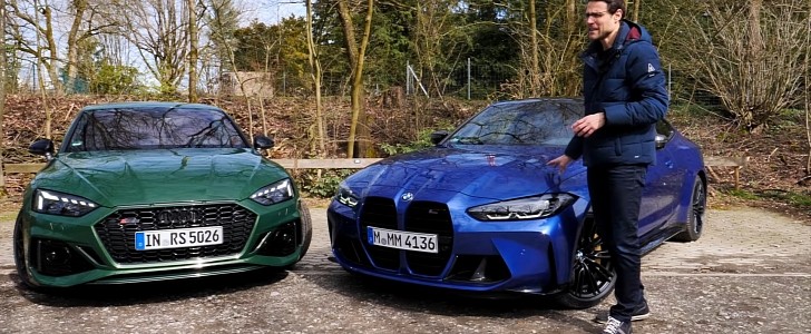 BMW M4 vs Audi RS5 Coupé comparison review - RWD vs AWD!