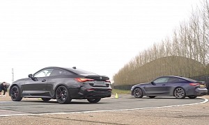 2021 BMW M4 vs. M440i Drag Race Has Surprising Results Because of xDrive