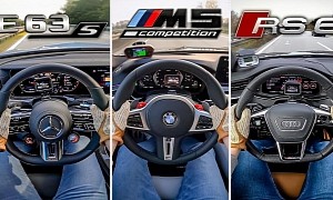 2021 BMW M5 Competition Battles AMG E 63 S and Audi RS6, Settles German Rivalry