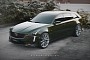 2021 Cadillac CT5 Luxury Wagon Looks Digitally Stylish in Yellowstone Specification