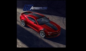 2021 Chevrolet Camaro “Wild Cherry” Paint and Appearance Package Look Appetizing