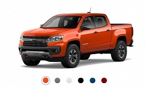 2021 Chevrolet Colorado Configurator Goes Live, Starting Price Up by $3,900