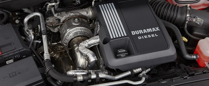 2021 Chevrolet Tahoe Duramax I6 engine